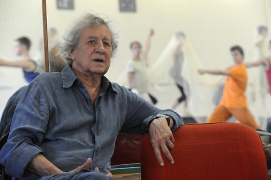 Rehearsal of a gala concert dedicated to Natalia Kasatkina's 75th birthday