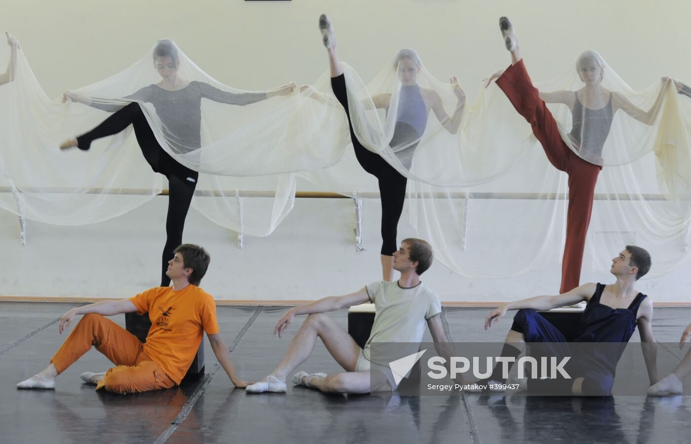Rehearsal of a gala on Natalia Kasatkina's 75th birthday