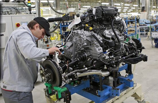 Nissan assembly plant opened in St. Petersburg