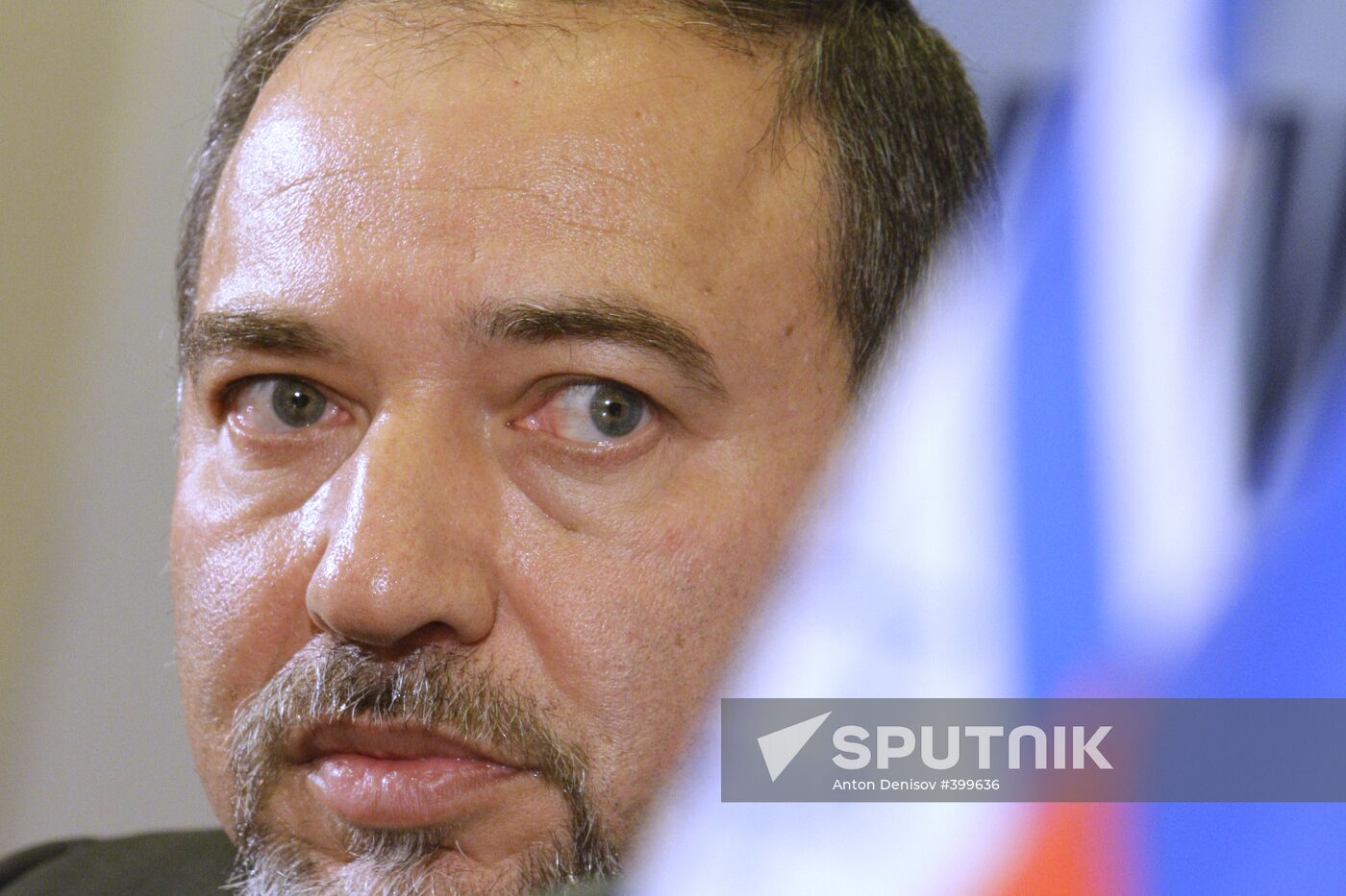 News conference by Avigdor Lieberman