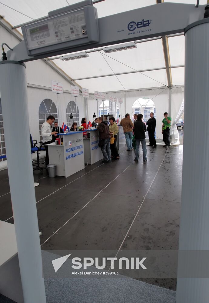 Preparations for an economic forum in St. Petersburg