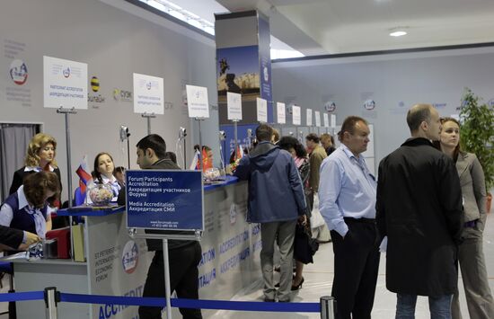 Preparations for economic forum in St. Petersburg