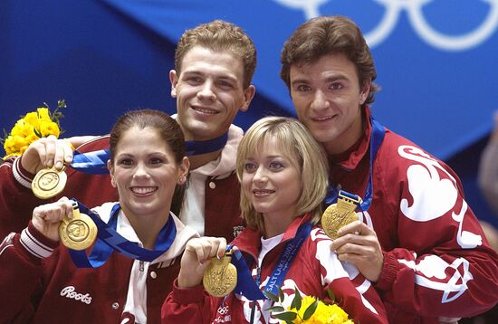 Russian, Canadian figure skaters