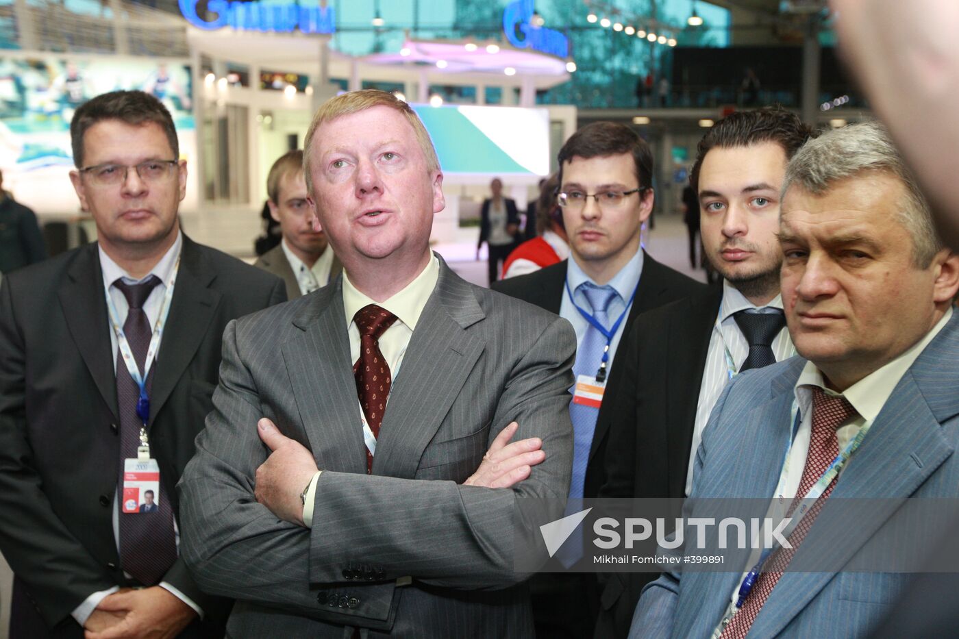 St. Petersburg International Economic Forum. Rosnano stand
