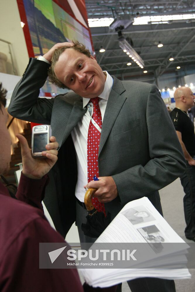 St. Petersburg International Economic Forum. Rosnano stand