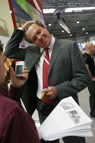 St. Petersburg International Economic Forum. Rosnano stand