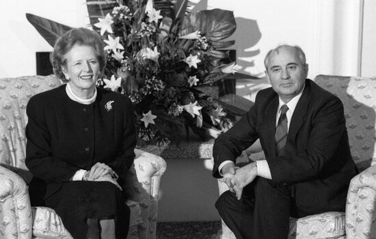 PRIME MINISTER THATCHER GORBACHEV