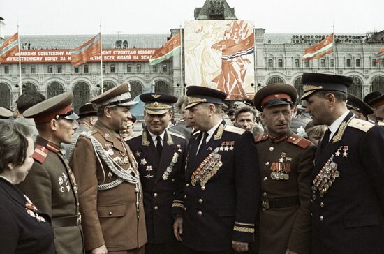 PILOT POKRYSHKIN VICTORY DAY PARADE 