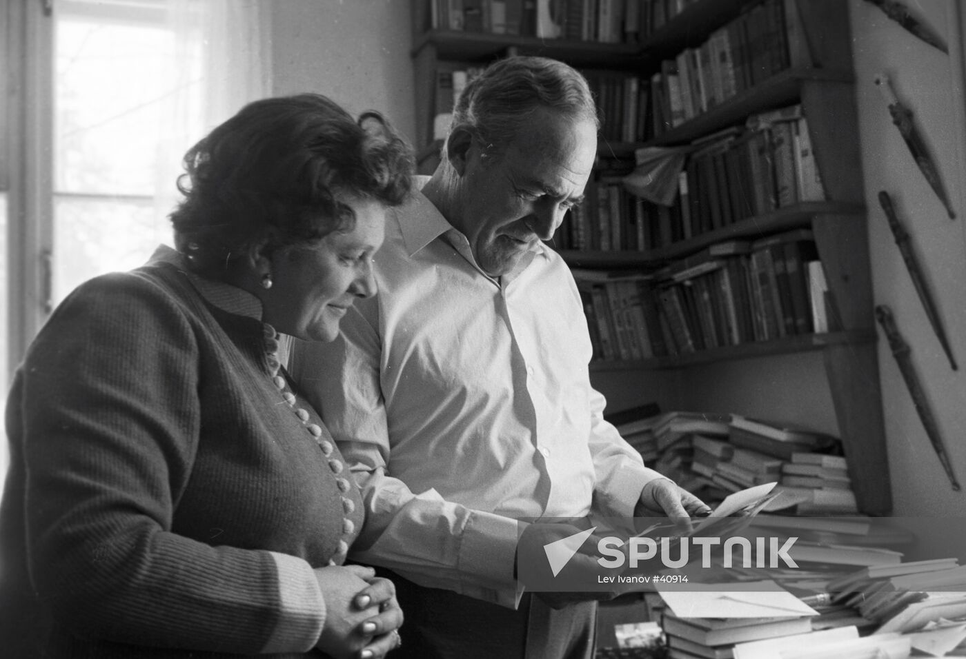 WRITER KOZHEVNIKOV WIFE