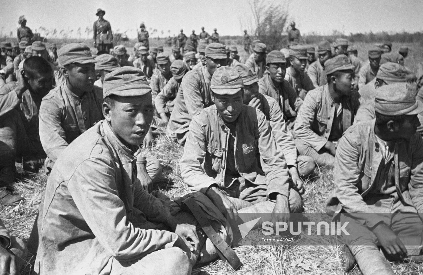 Japanese POWs at Khalkin Gol