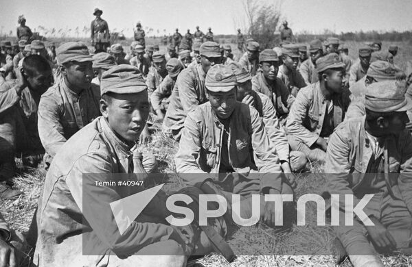 Japanese POWs at Khalkin Gol