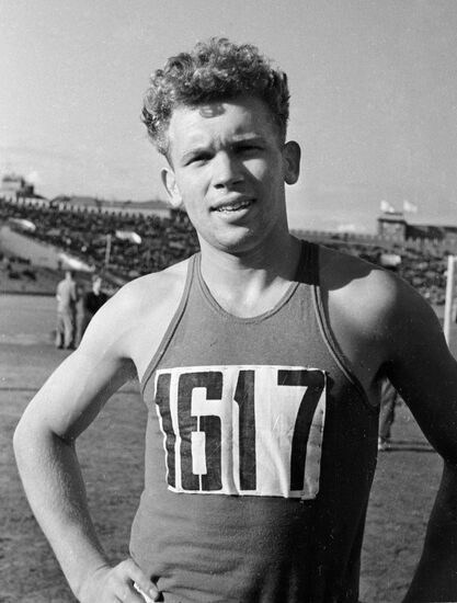 High Jump World Record Holder Yury Stepanov.