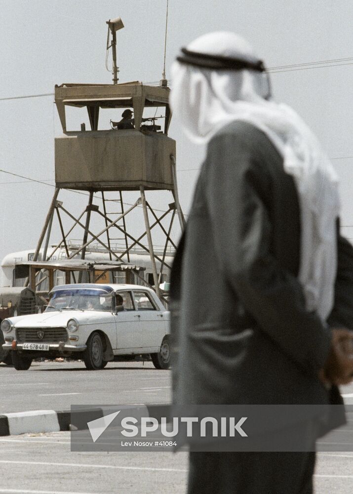 PALESTINE ISRAEL OCCUPATION LOOKOUT TOWER