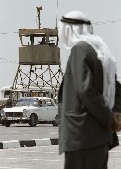 PALESTINE ISRAEL OCCUPATION LOOKOUT TOWER 