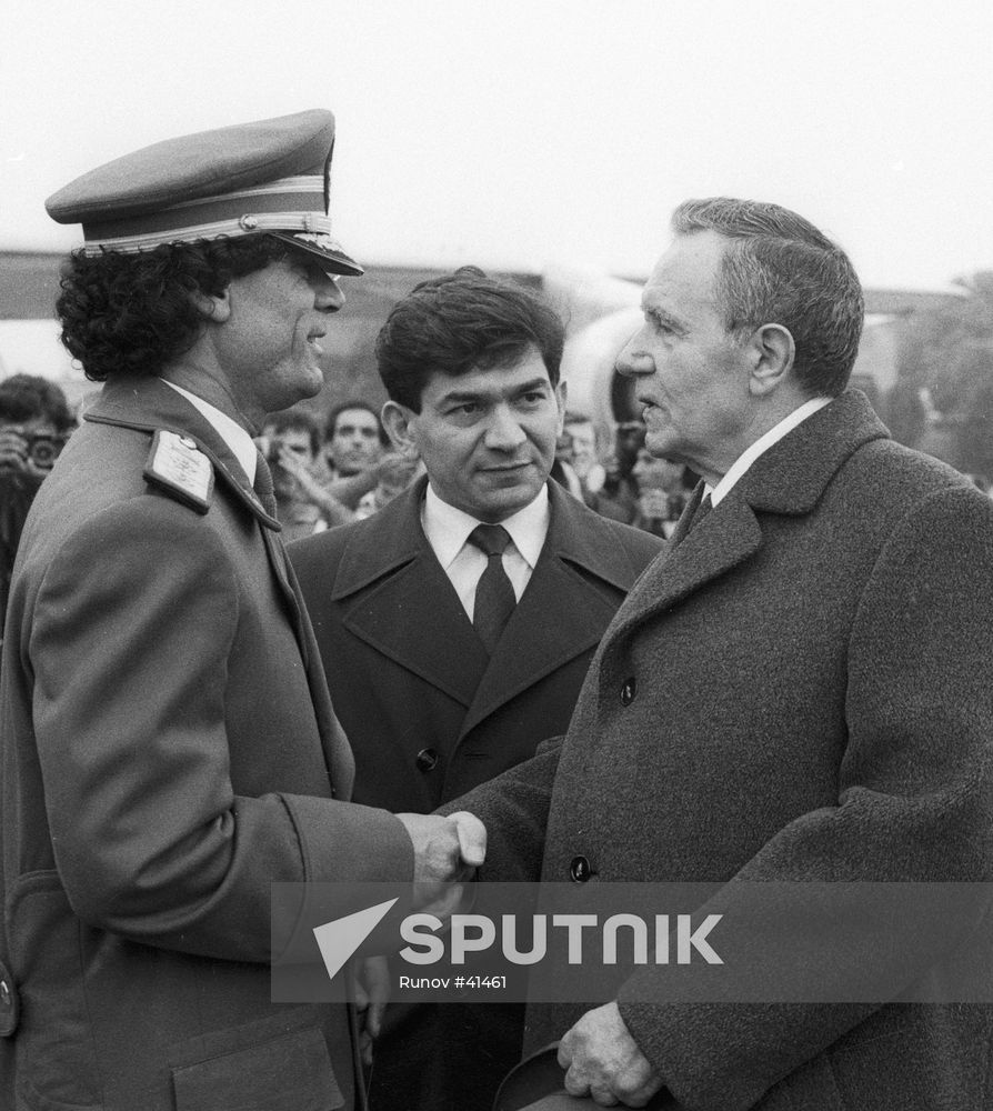 KADDAFI GROMYKO