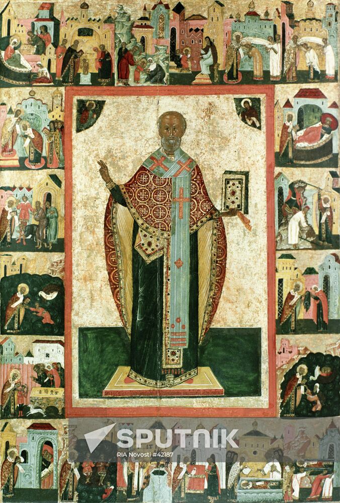 ICON 'ST. NICHOLAS THE MIRACLE MAKER'