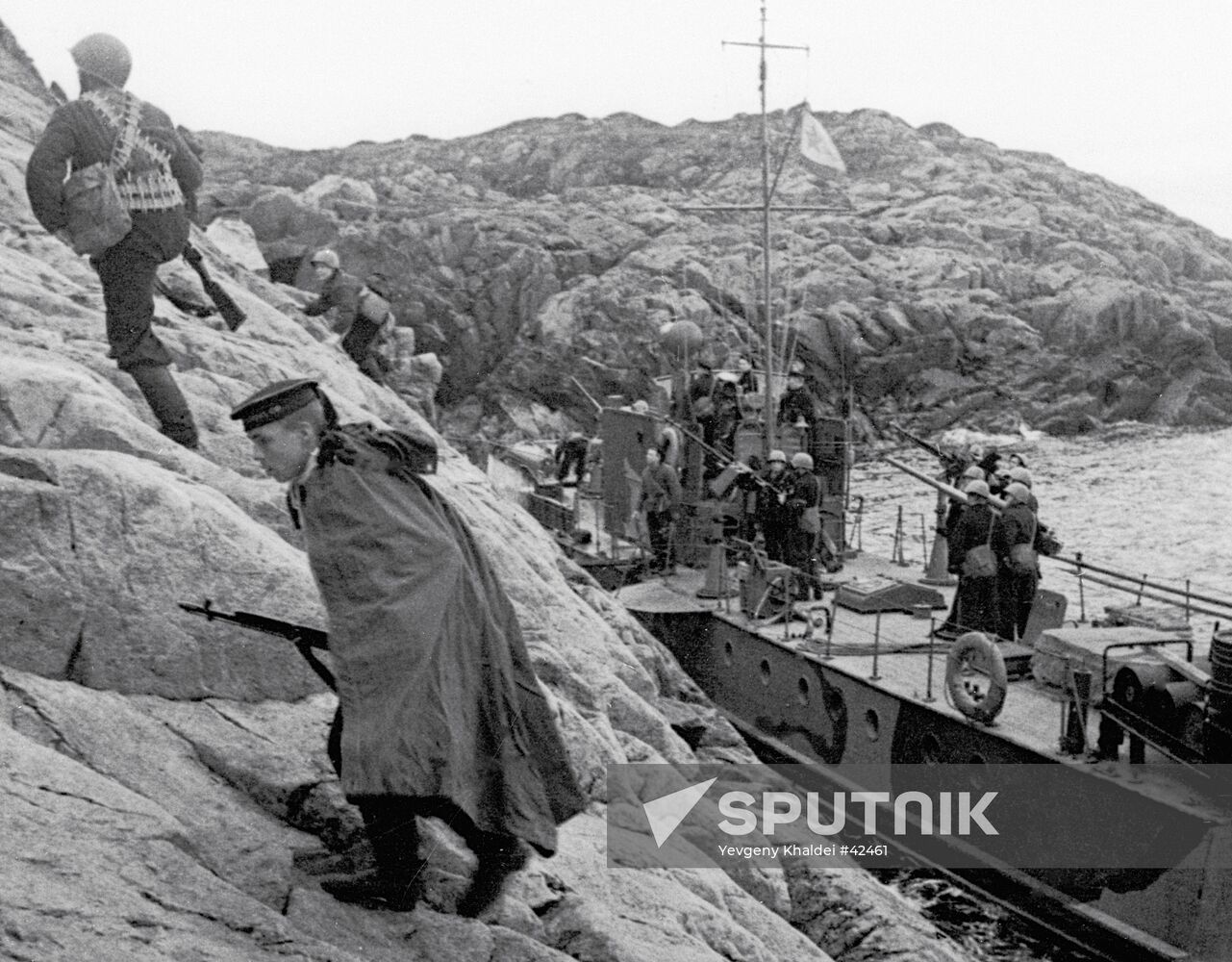 WWII NAVY NORTHERN FLEET GROUNDING