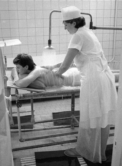 SULPHURIC MASSAGE SHOWER RODNIK SANATORIUM