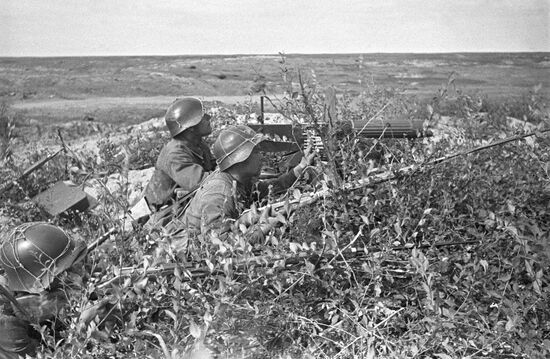 KHALKHIN GOL MACHINE GUNNERS