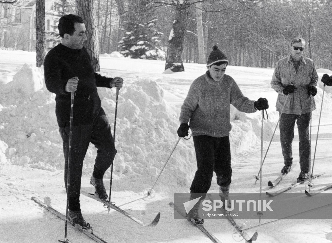 PETROSYAN CHESS PLAYER SKI WALK