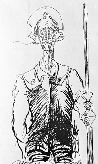 SELF-PORTRAIT REPRODUCTION CHALIAPIN