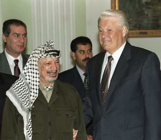 ARAFAT YELTSIN