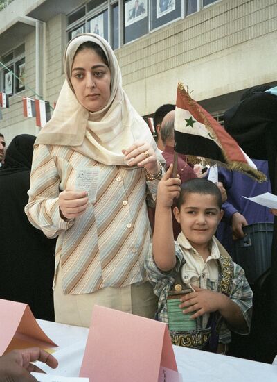 BANNER BAGHDAD CHILD REFERENDUM