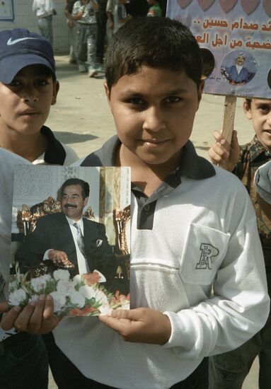 SADDAM REFERENDUM IRAQ