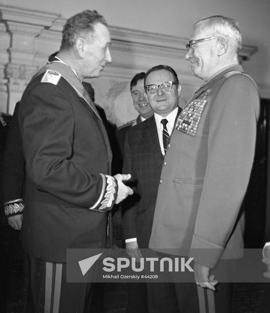 AMBASSADOR PTASINSKI MARSHAL GRECHKO ORDER PEOPLE'S REPUBLIC OF