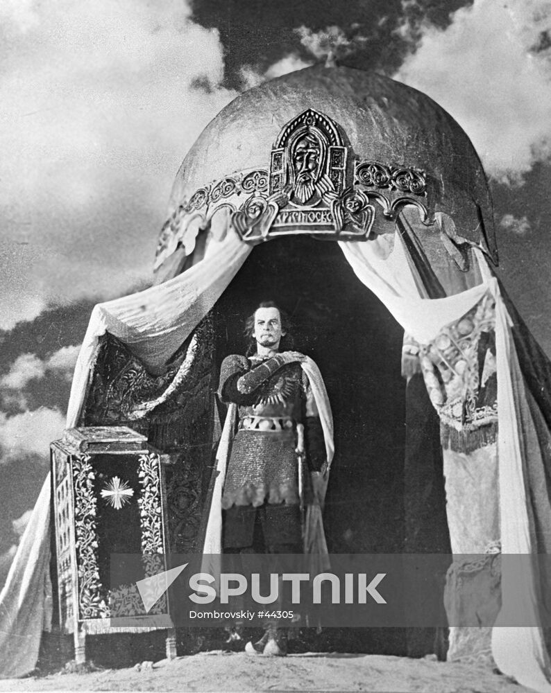 ACTOR CHERKASOV 'ALEXANDER NEVSKY'