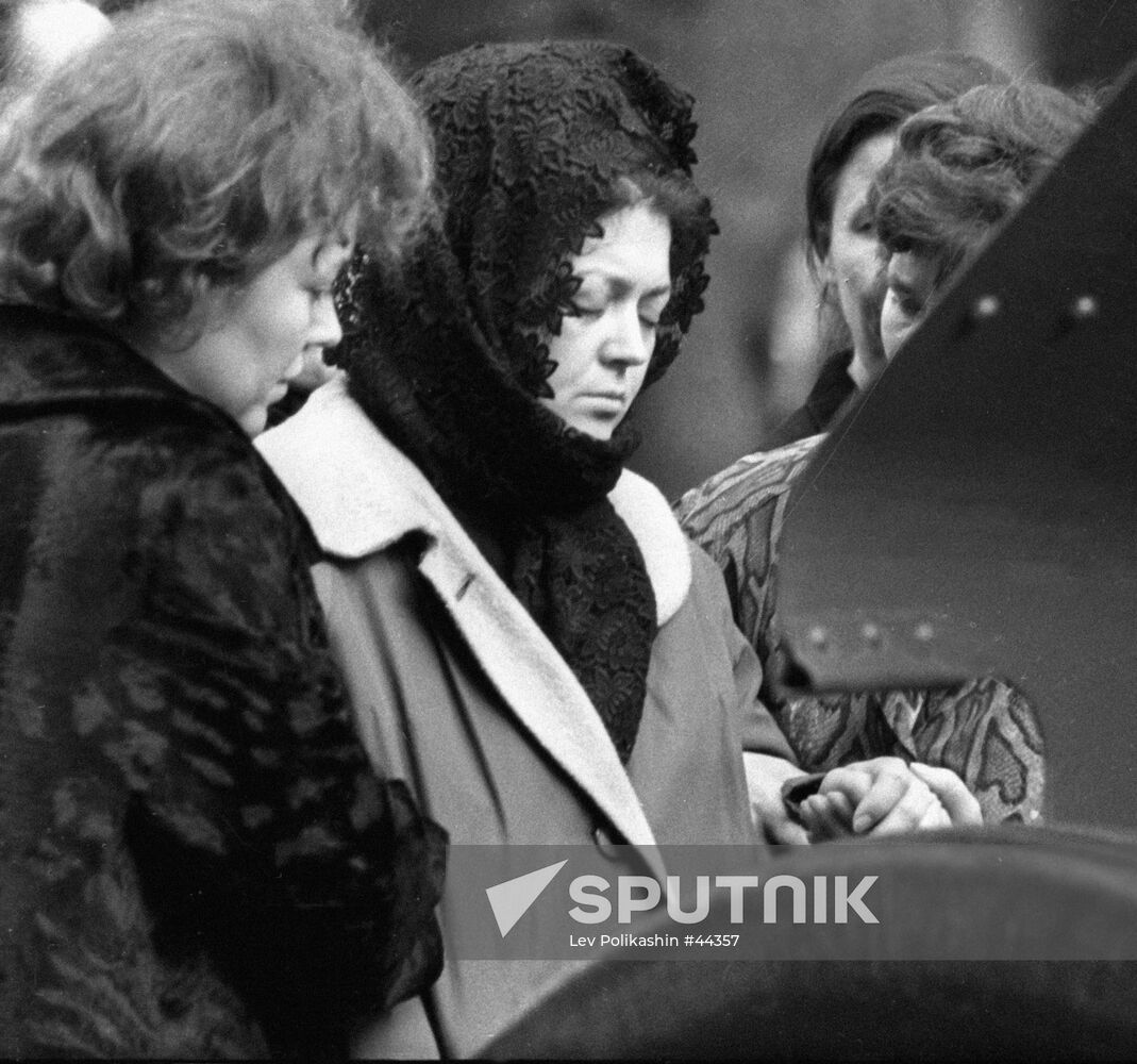 Funerals for Vladimir Komarov