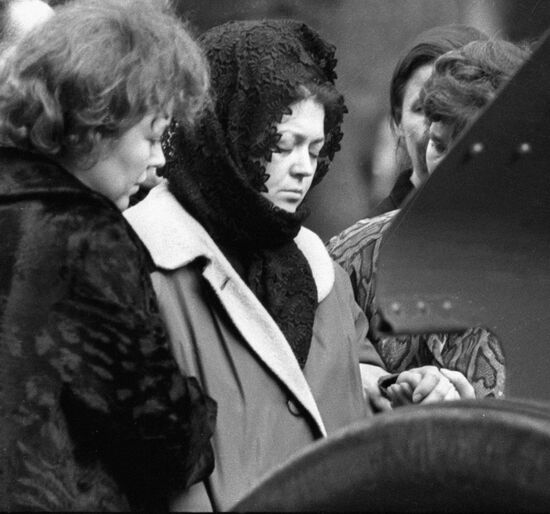 Funerals for Vladimir Komarov