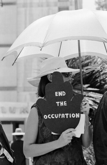 DEMONSTRATOR PROTEST 