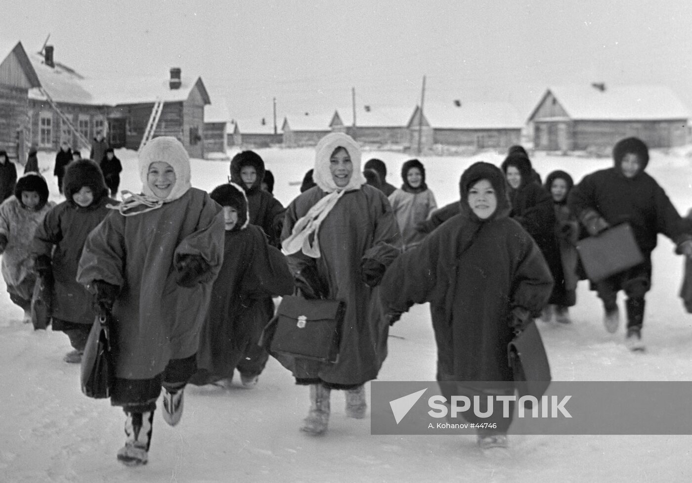 Students Boarding School Town Tundra 