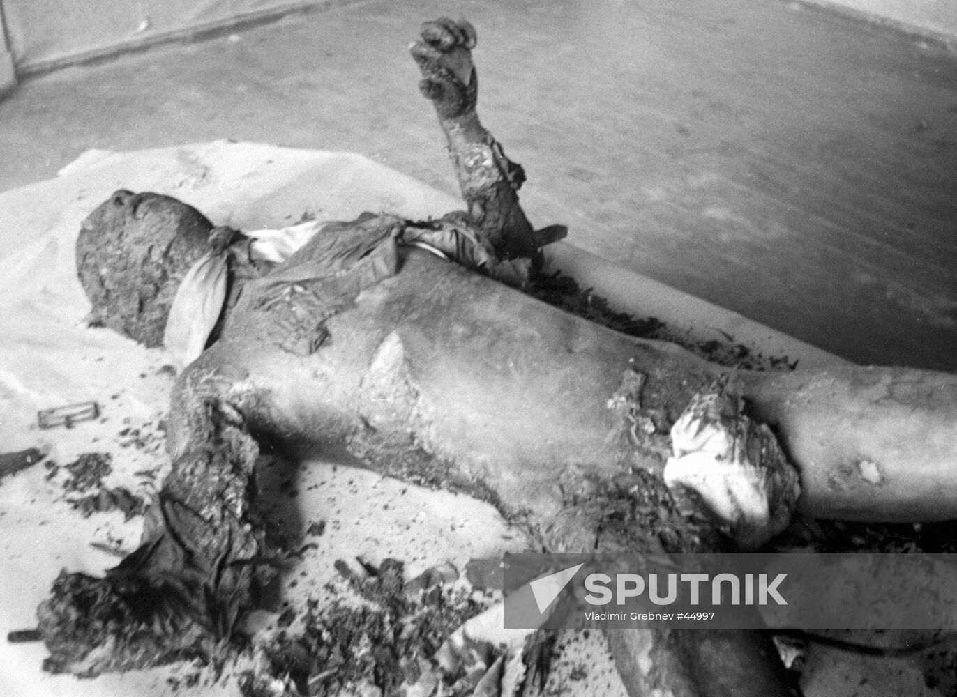 GOEBBELS CORPSE