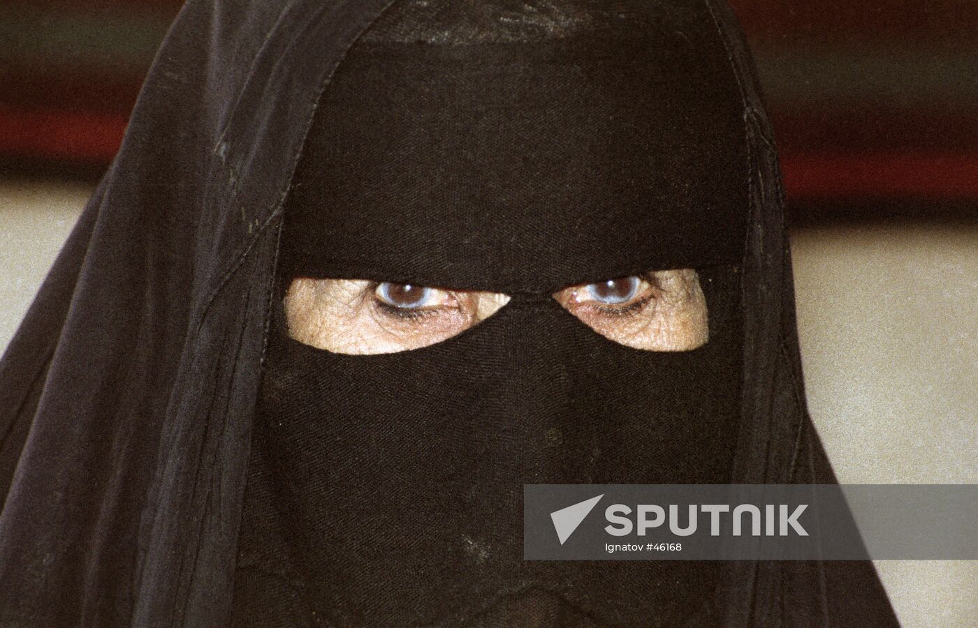 BEDOUIN WOMAN YASHMAK