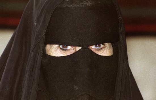 BEDOUIN WOMAN YASHMAK