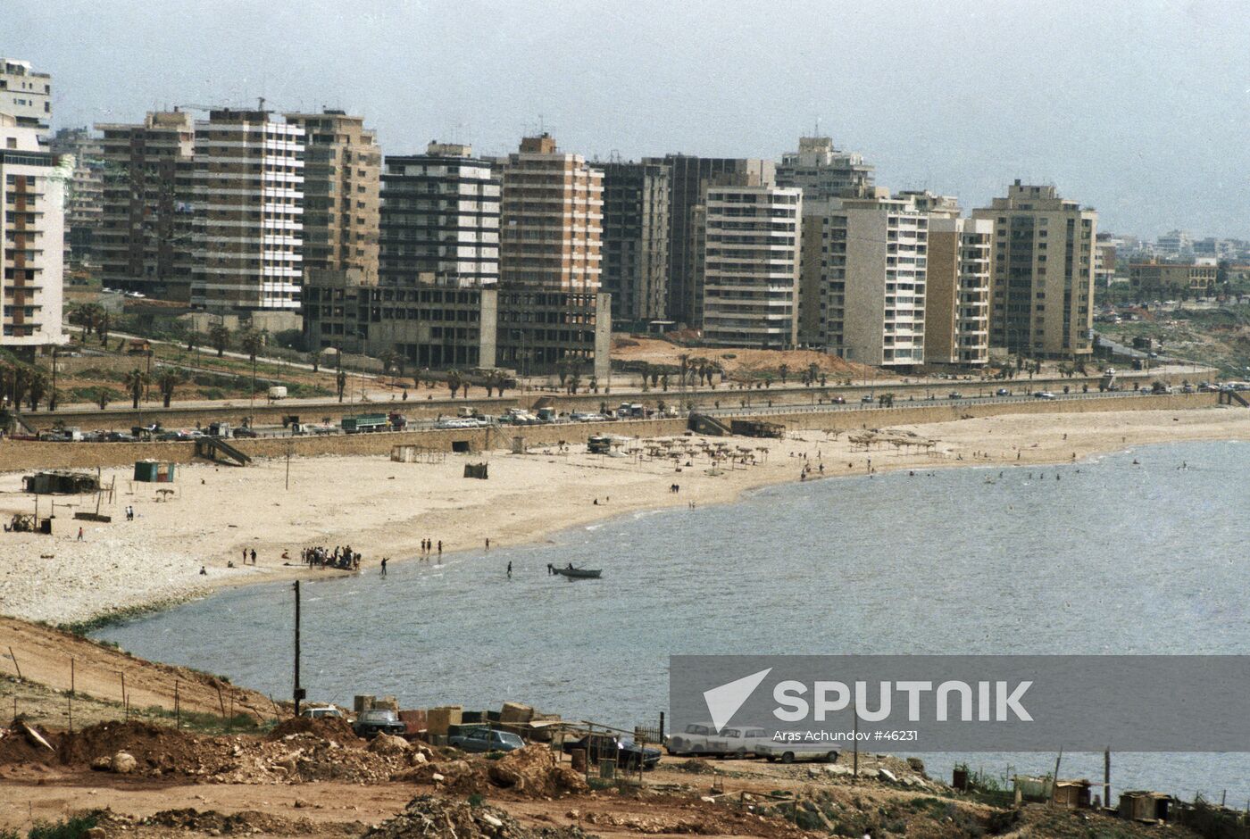 EMBANKMENT BEACH BEIRUT 