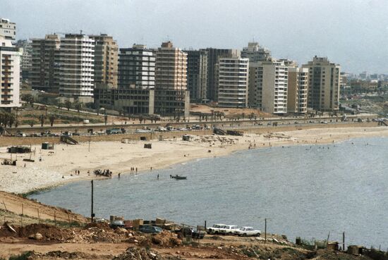 EMBANKMENT BEACH BEIRUT 