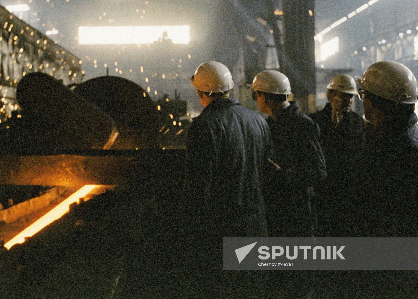 PLANT WORKERS ROLLING MILL
