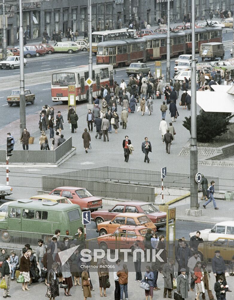 STREETS TRANSPORT WARSAW