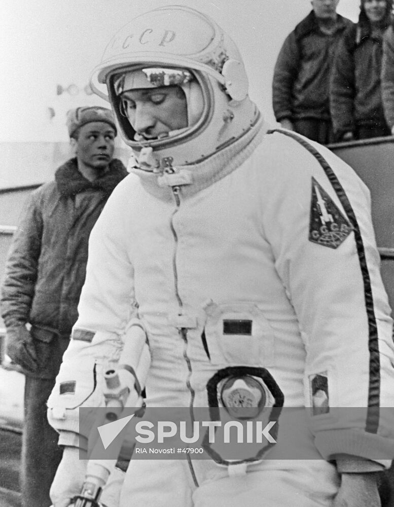 Cosmonaut Pavel Belyayev before flight