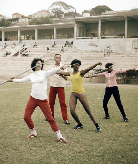 JAVELIN THROW WORK-OUT