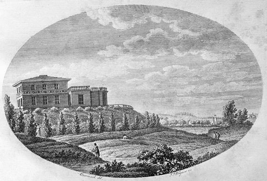 ENGRAVING KOENIGSBERG OBSERVATORY