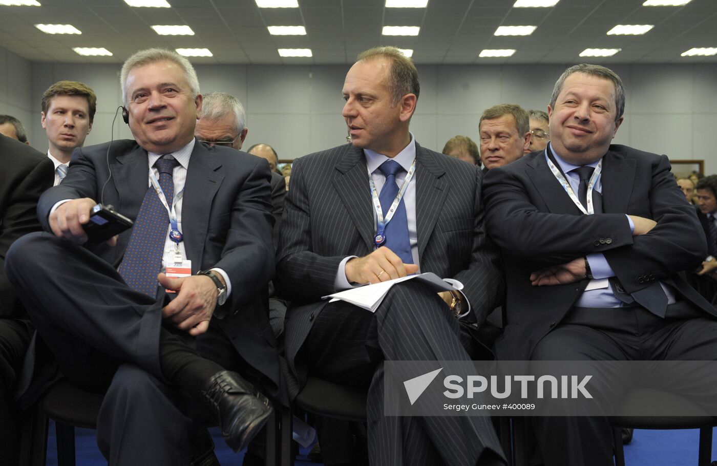 Russia-U.S. Business Dialogue meeting at St. Petersburg Forum