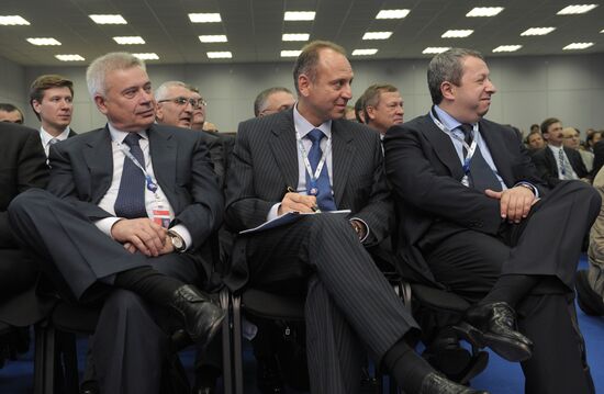 Russia-U.S. Business Dialogue meeting at St. Petersburg Forum