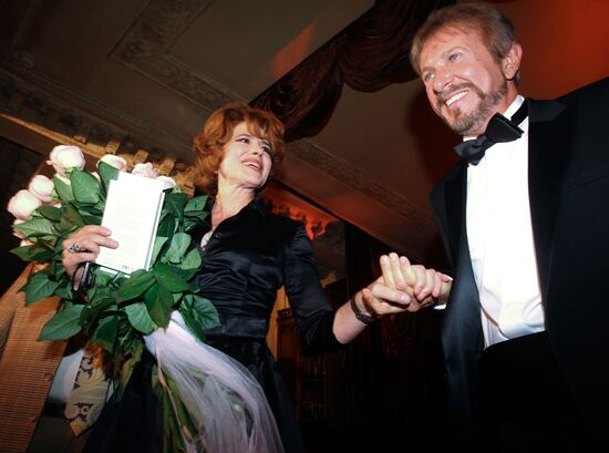 Party in honor of Café Pushkin's tenth foundation anniversary