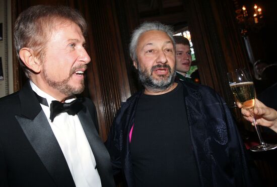 Party in honor of Café Pushkin's tenth foundation anniversary