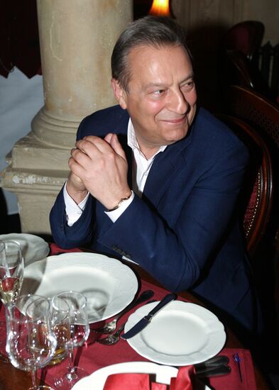 Party in honor of Café Pushkin's tenth foundation anniversary