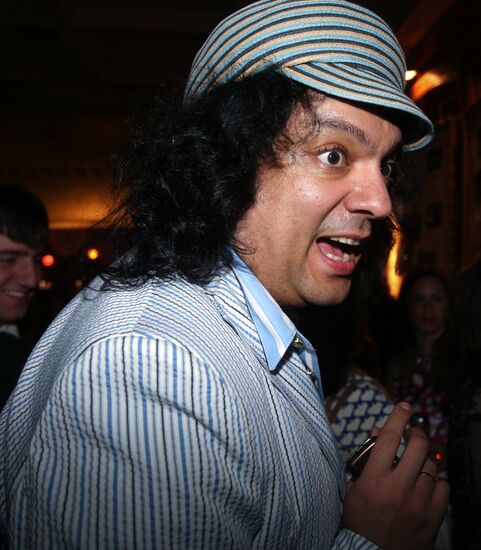 Party in honor of Café Pushkin's tenth foundation anniversary